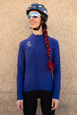 Bluza Kolarska Classic Niebieska (damska)