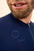 Bluza Kolarska Classic Merino (granatowa)