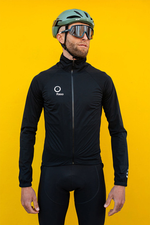 Kurtka Rowerowa Przeciwdeszczowa Light (czarna)