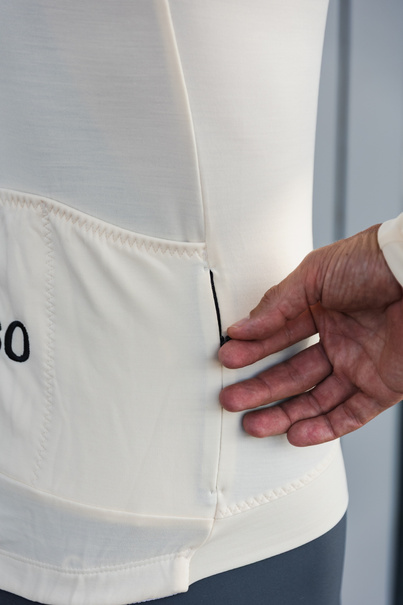 Bluza Kolarska Merino (ecru)