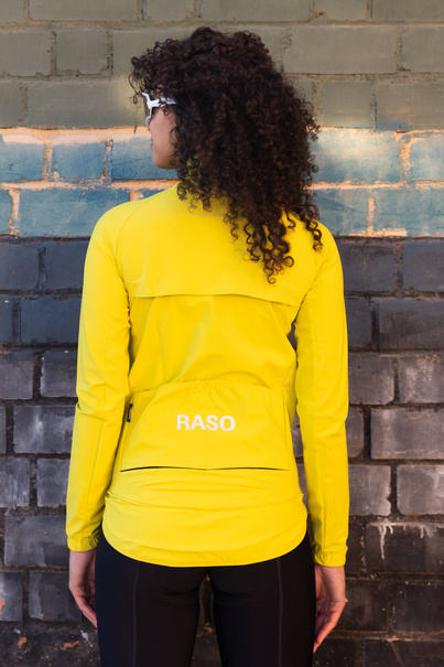 Kurtka Rowerowa Przeciwdeszczowa Lemon (damska)