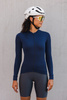 Bluza Kolarska Merino Granatowy (damska)