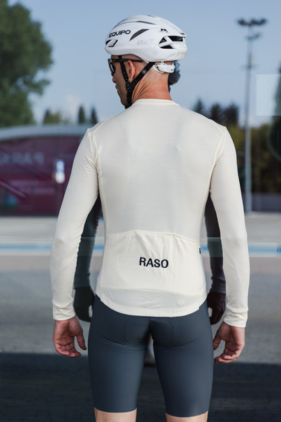 Bluza Kolarska Merino (ecru)