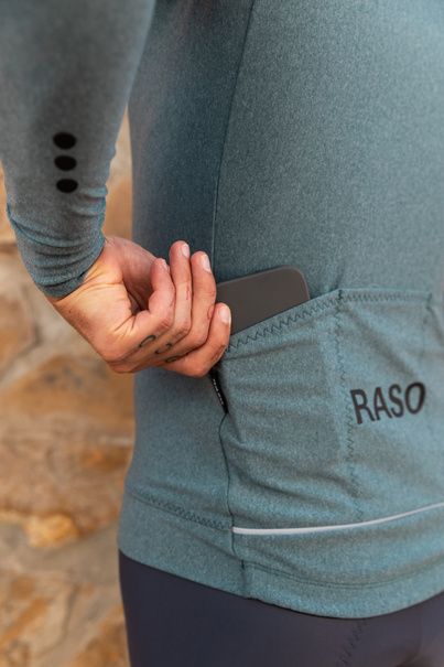 Bluza Kolarska Melange (zielona)