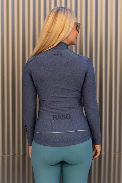 Bluza Kolarska Melange Navy (damska)