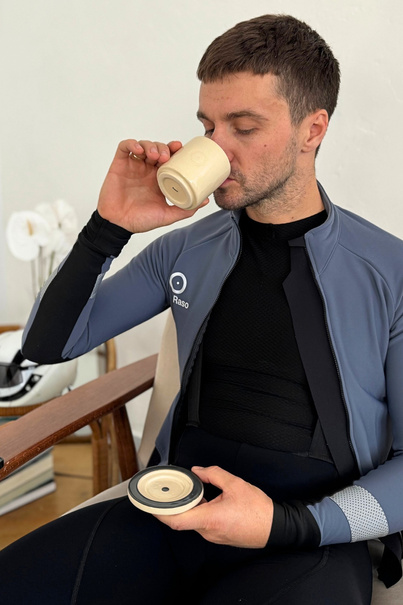 Zestaw Filiżanka Ceramiczna Raso (150 ml) + podstawka