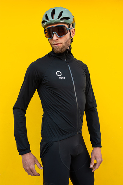 Kurtka Rowerowa Przeciwdeszczowa Light (czarna)