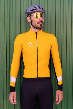 Bluza Kolarska Colorful (bursztynowa)