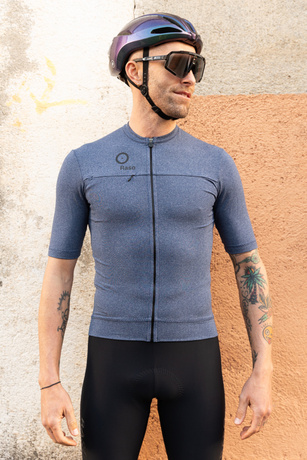 Koszulka Kolarska Classic Melange (navy)