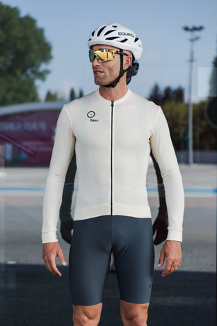 Bluza Kolarska Merino (ecru)