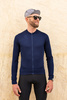 Bluza Kolarska Classic Merino (granatowa)