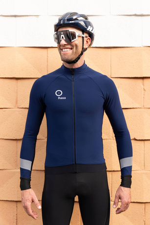 Bluza Kolarska Colorful (granatowa)