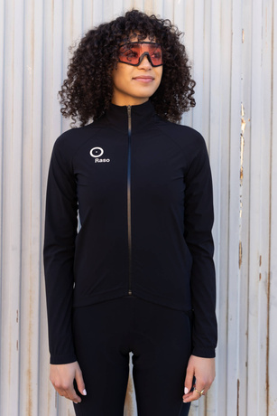 Kurtka Rowerowa Przeciwdeszczowa Light Czarna (damska)